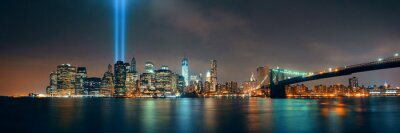 Papier peint  Lumières néons à New York