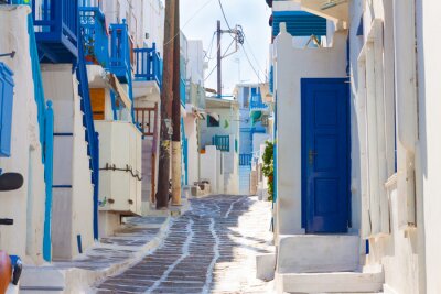 Papier peint  Maisons claires en Grèce