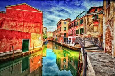 Maisons de Venise dignes d'une peinture