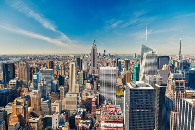 Papier peint  Manhattan ensoleillé