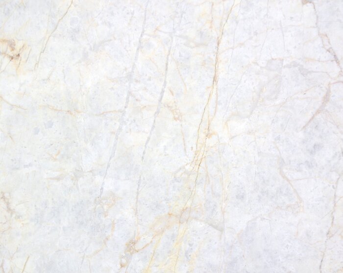 Papier peint  Marbre blanc avec des fissures jaunes