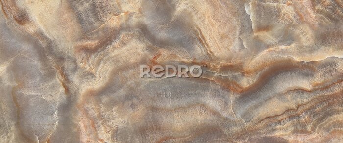 Papier peint  Marbre élégant dans des tons de terre