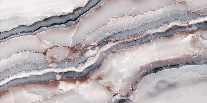 Papier peint  Marbre géométrique structurel rose