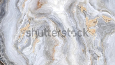 Papier peint  Marbre gris glamour