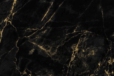 Papier peint  Marbre noir