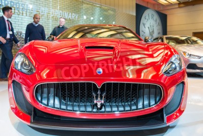 Papier peint  Maserati GranTurismo MC de voitures exotiques au Salon international canadien, CIAS pour faire court, est du Canada