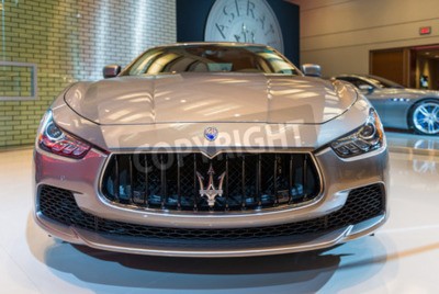 Papier peint  Maserati voitures exotiques dans le Canadian International Auto Show, CIAS pour faire court, est du Canada