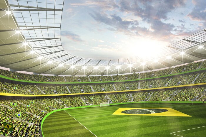 Papier peint  Match de football brésilien