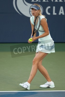 Papier peint  Match de tennis Maria Sharapova