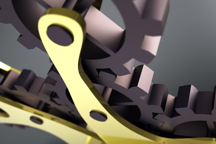 Papier peint  Mécanisme et machine