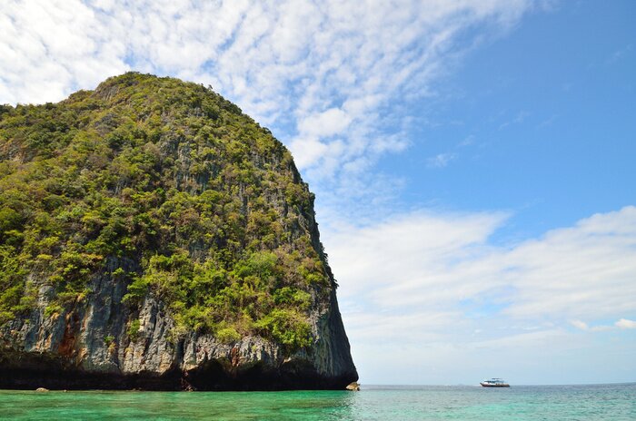 Papier peint  Mer et montagne