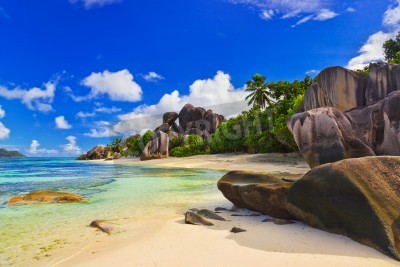 Papier peint  Mer tropicale aux Seychelles