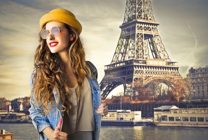 Papier peint  mode à paris