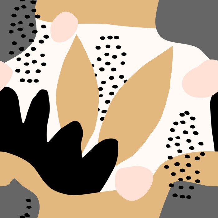 Papier peint  Modèle de collage abstrait