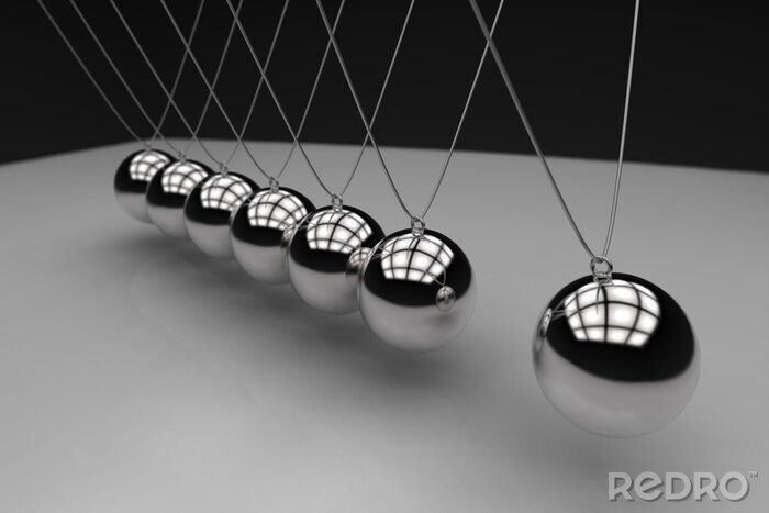 Papier peint  Modèle gris méatllique en 3D