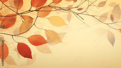 Papier peint  Modern colorful floral pattern. Cute botanical abstract contemporary pattern. Hand drawn unique print.