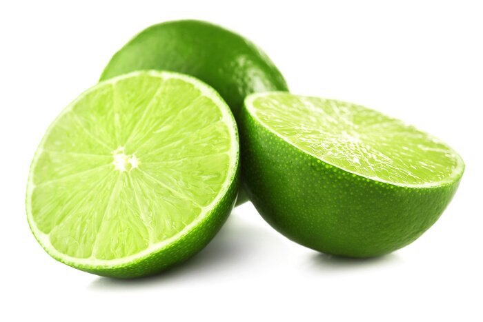 Papier peint  Moitiés de citron vert