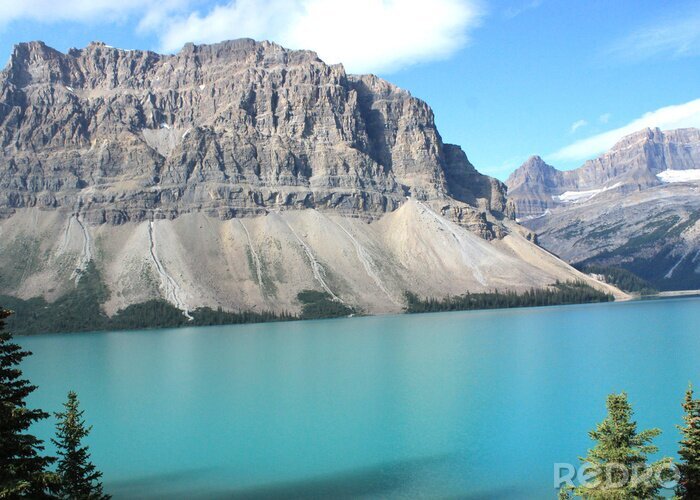 Papier peint  Montagnes canadiennes en Amérique du Nord