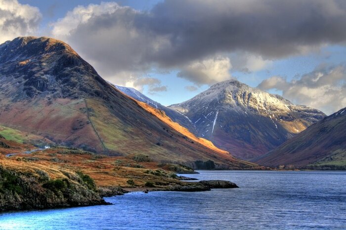 Papier peint  Montagnes d'automne