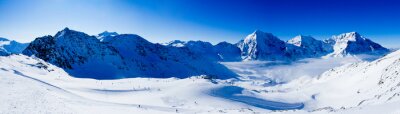 Papier peint  Montagnes d'hiver Alpes
