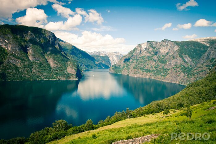 Papier peint  Montagnes en Norvège