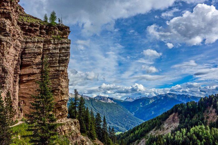 Papier peint  Montagnes et abysses