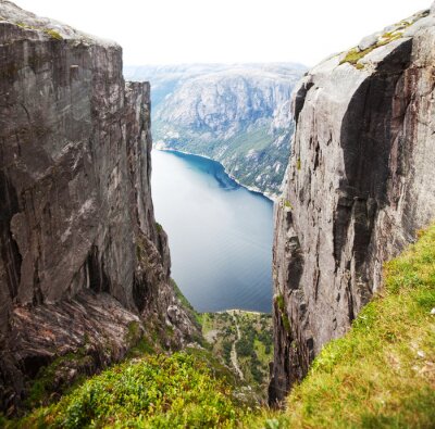 Papier peint  Montagnes et fjords norvégiens
