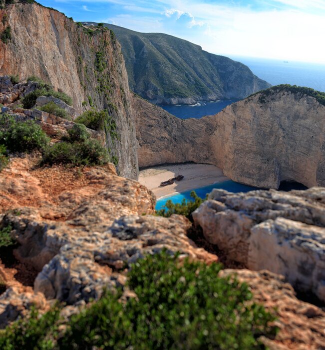 Papier peint  Montagnes grecques