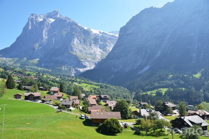 Papier peint  Montagnes suisses