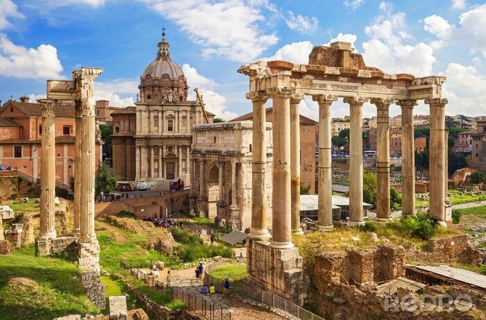 Papier peint  Monuments romans