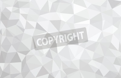 Papier peint  Mosaïque 3D blanche et grise