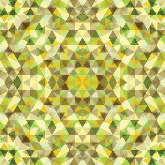 Papier peint  Mosaique caléidoscope