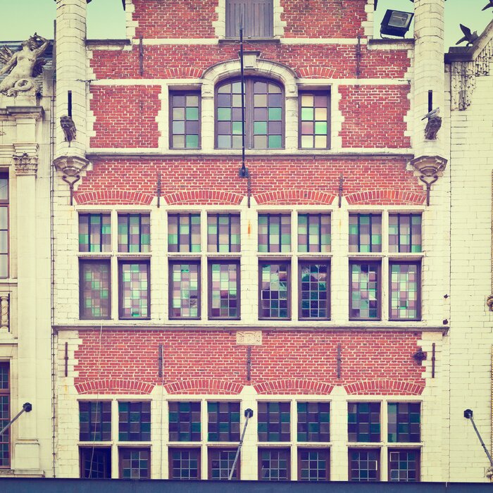 Papier peint  Mosaïque et fenêtres