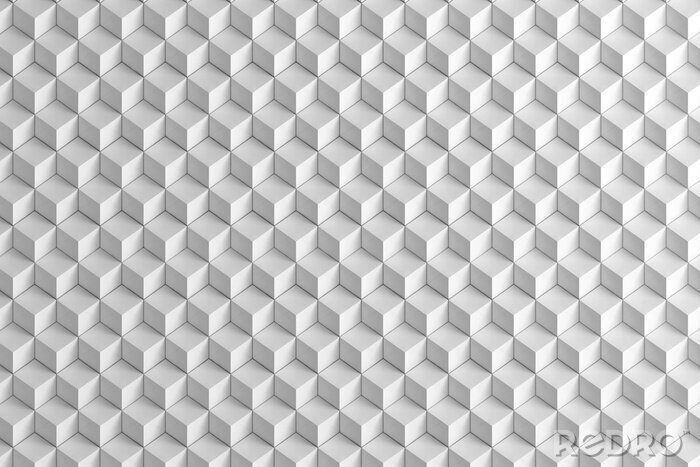 Papier peint  Motif 3D avec des cubes