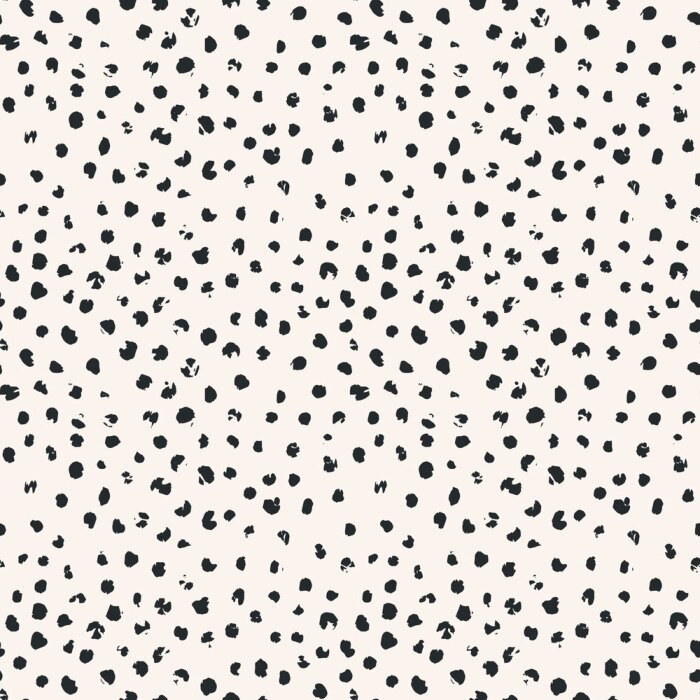 Papier peint  Motif à pois naturel