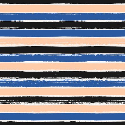 Motif à rayures horizontales peintes