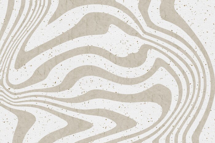 Papier peint  Motif années 90 beige