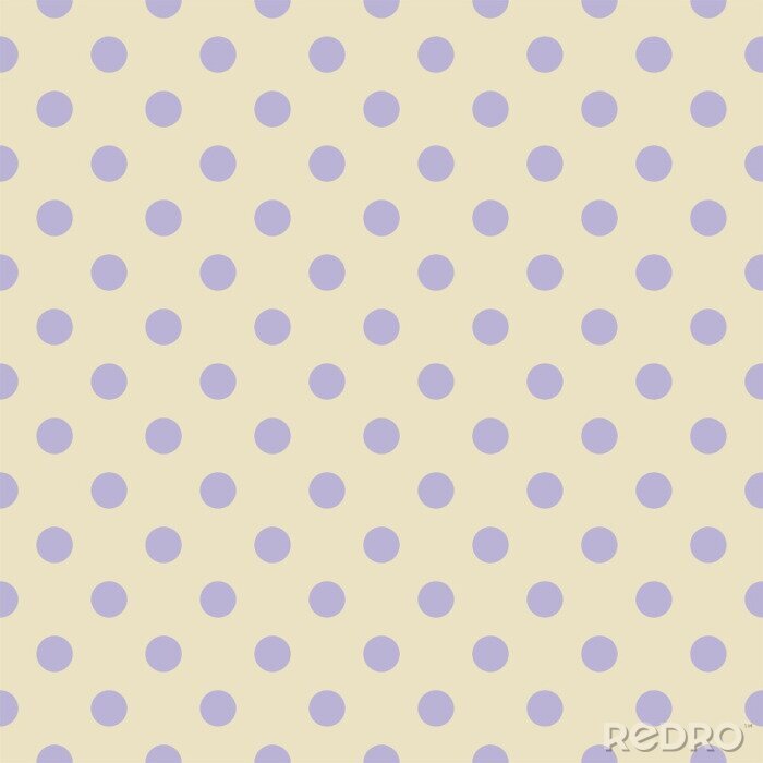 Papier peint  Motif avec des pois violets