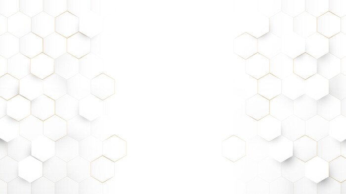 Papier peint  Motif blanc avec des hexagones