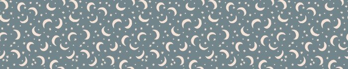 Papier peint  Motif de lunes minimalistes parmi les étoiles