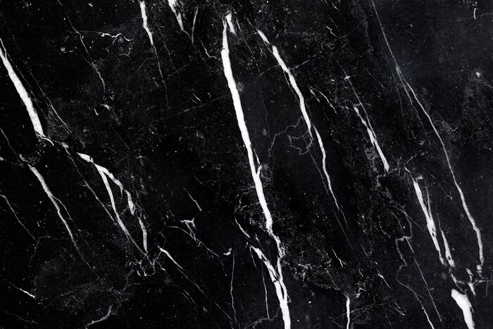 Papier peint  Motif de marbre de luxe noir et blanc