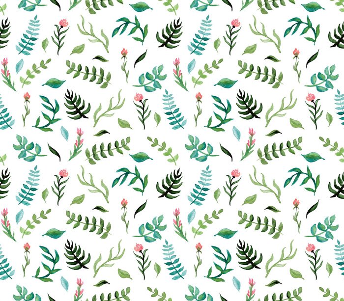 Papier peint  Motif délicat avec la nature