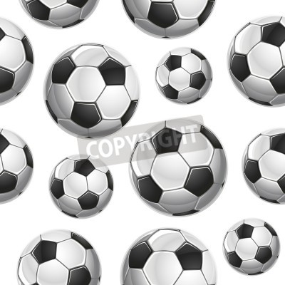 Papier peint  Motif foot minimaliste