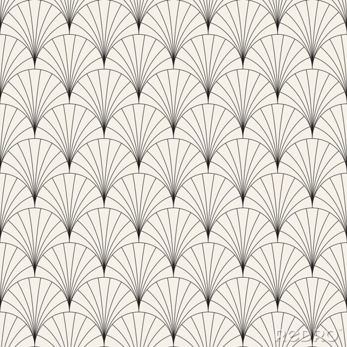 Papier peint  Motif géométrique de style art déco