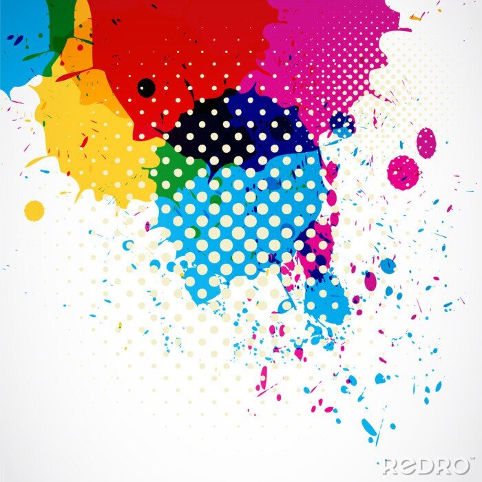 Papier peint  Motif grunge