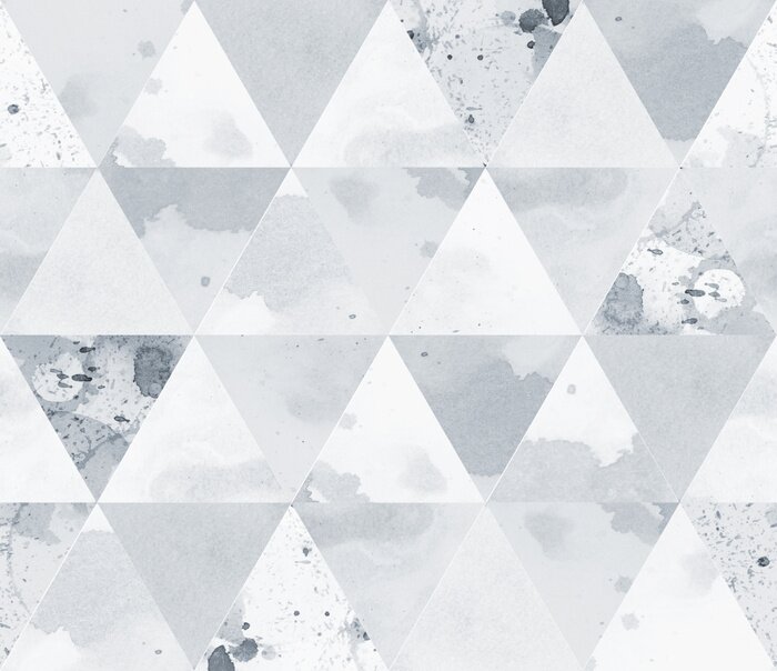 Papier peint  Motif noir et blanc