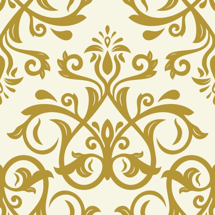 Papier peint  Motif oriental traditionnel