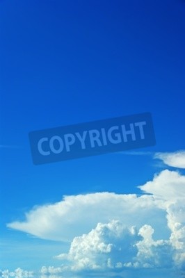 Papier peint  Motif panoramique avec des nuages