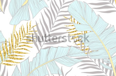 Papier peint  Motif pastel avec nature