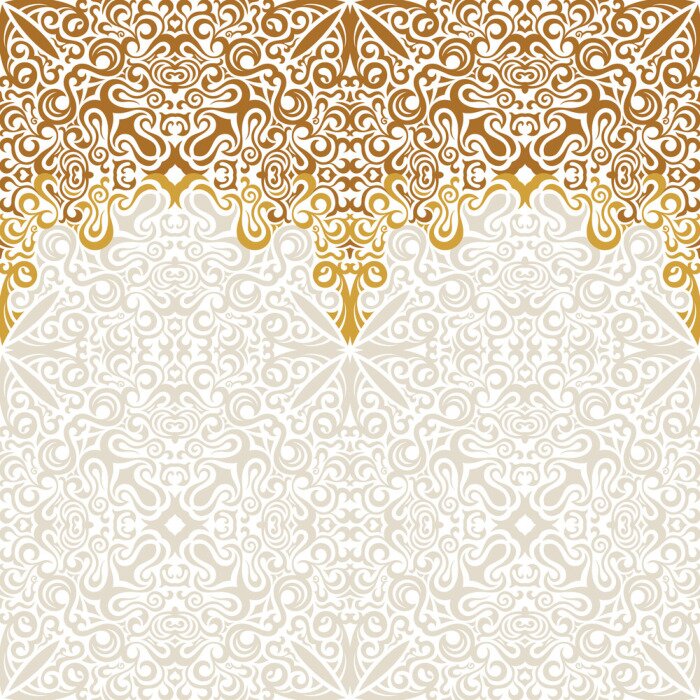 Papier peint  Motif style oriental